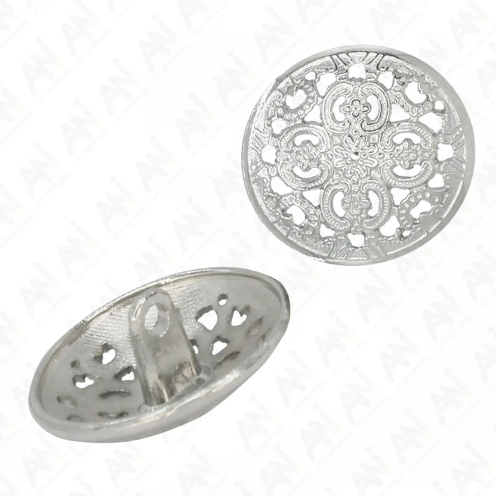 Cutwork Metal Button | 18mm(28L) & 23mm(36L)