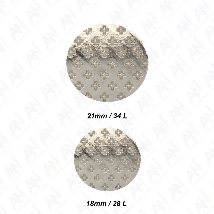 Crosshatch Pattern Buttons