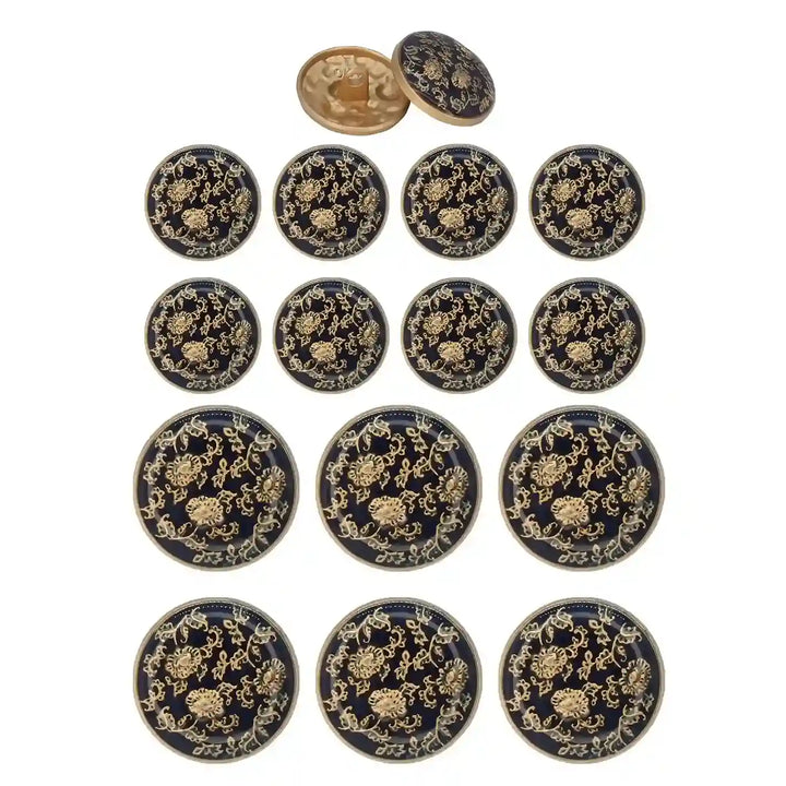 Elegant Floral Style Buttons
