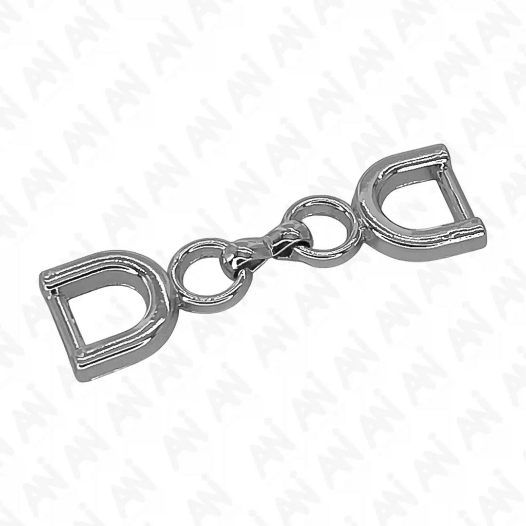Horse Bit Double D-Ring Buckle
