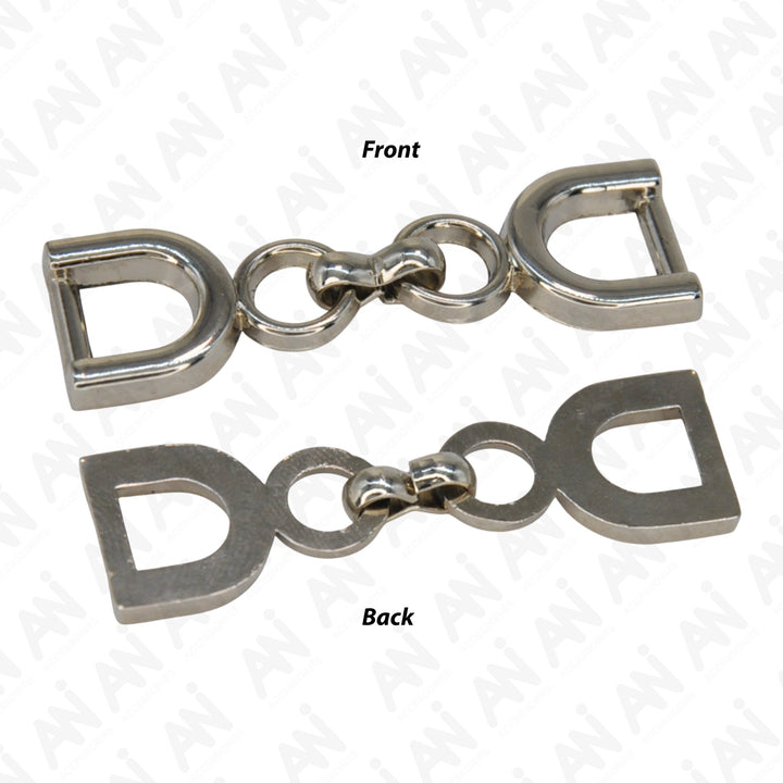 Horse Bit Double D-Ring Buckle