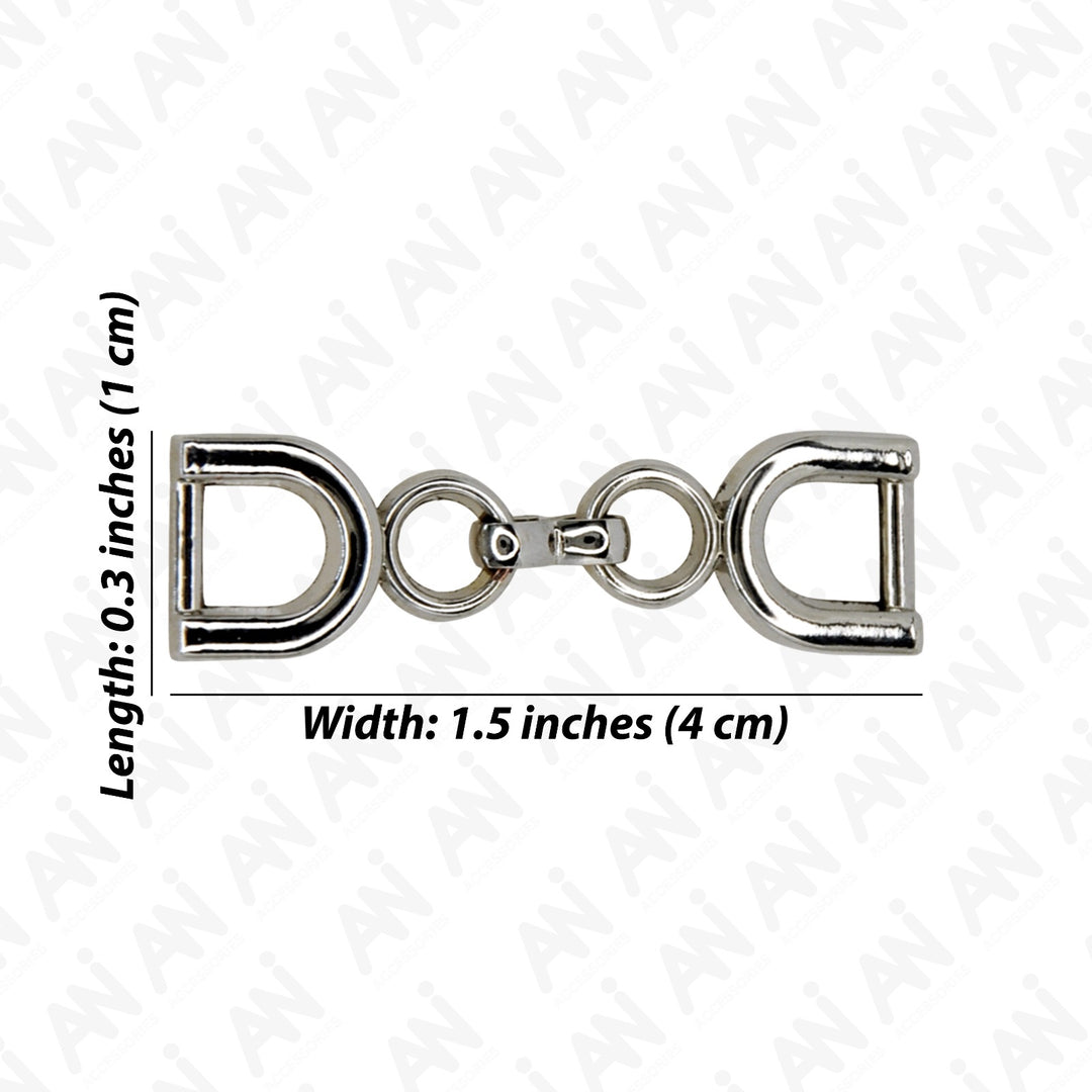 Horse Bit Double D-Ring Buckle
