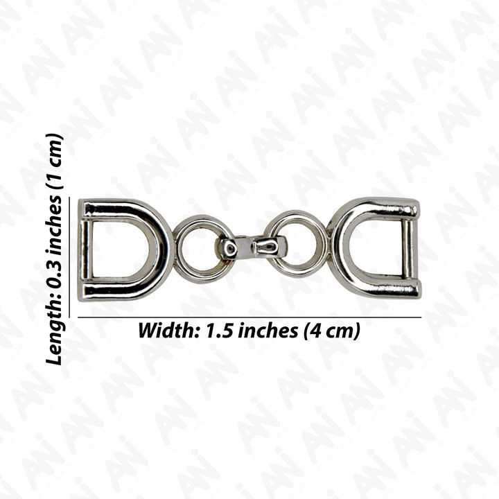 Horse Bit Double D-Ring Buckle