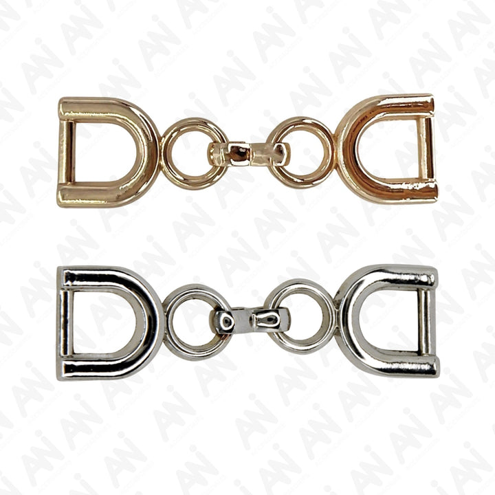 Horse Bit Double D-Ring Buckle