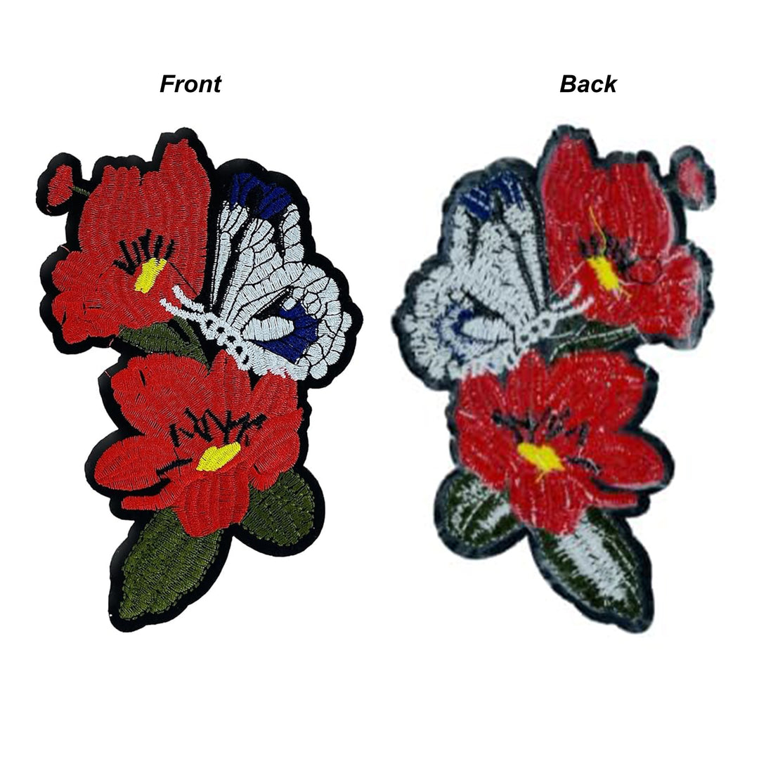 Red Lily Heat transfer or Sew Patch