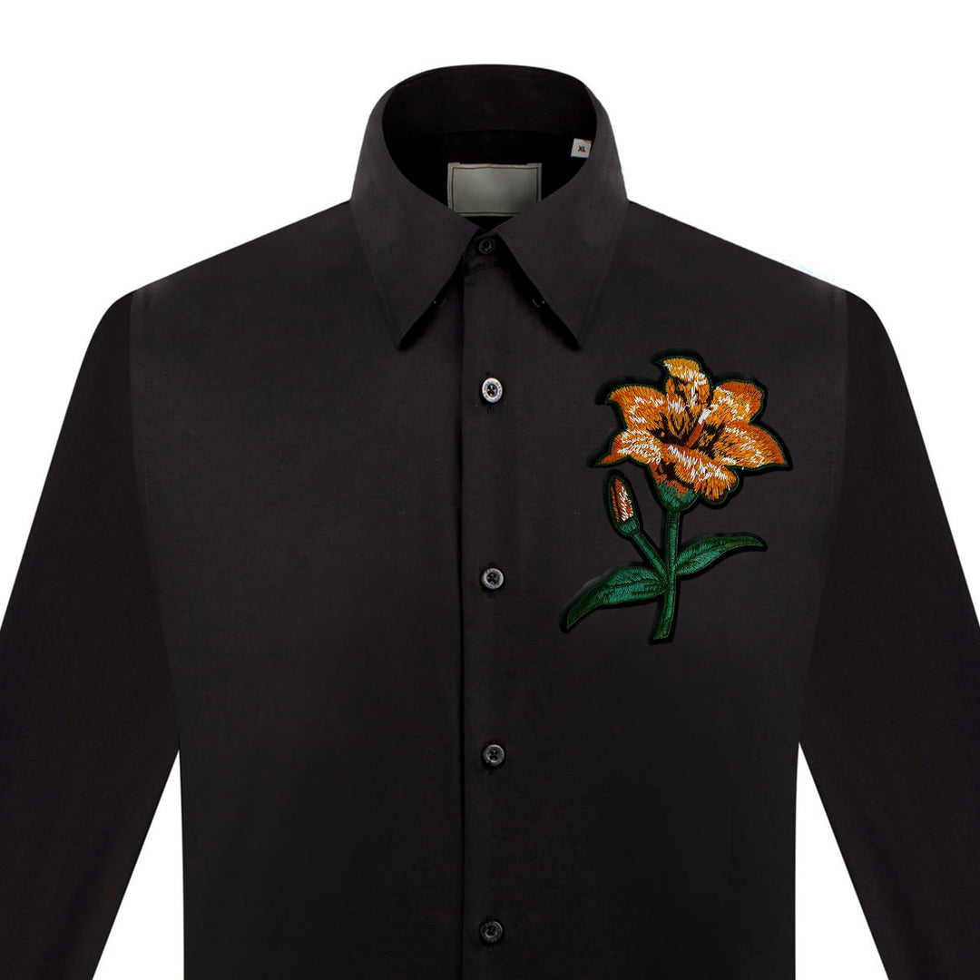 Orange Tiger Feel Lily Patch