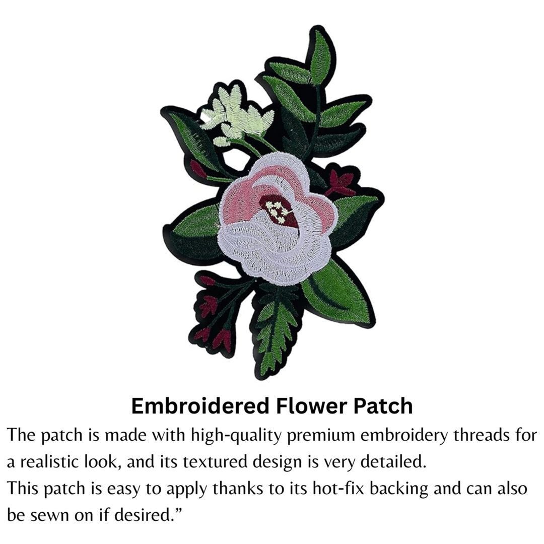 Nature Elegance Heat Transfer or Sew Patch