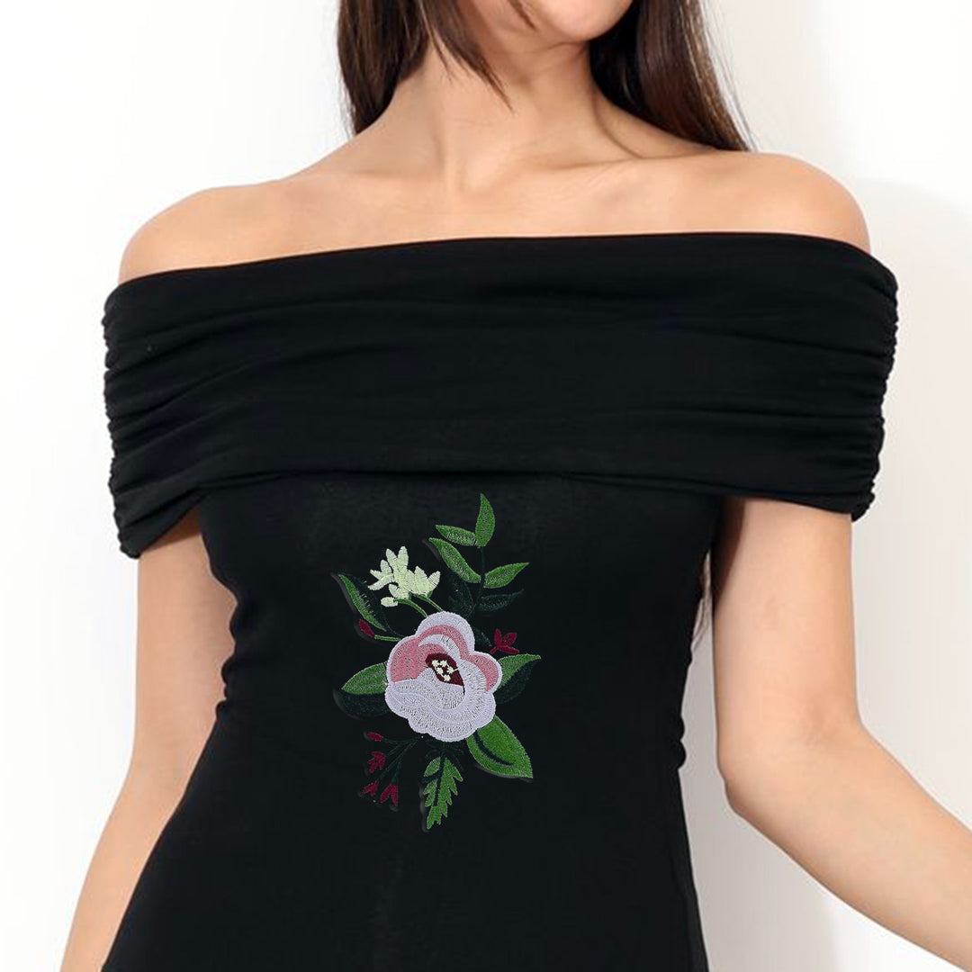 Nature Elegance Heat Transfer or Sew Patch