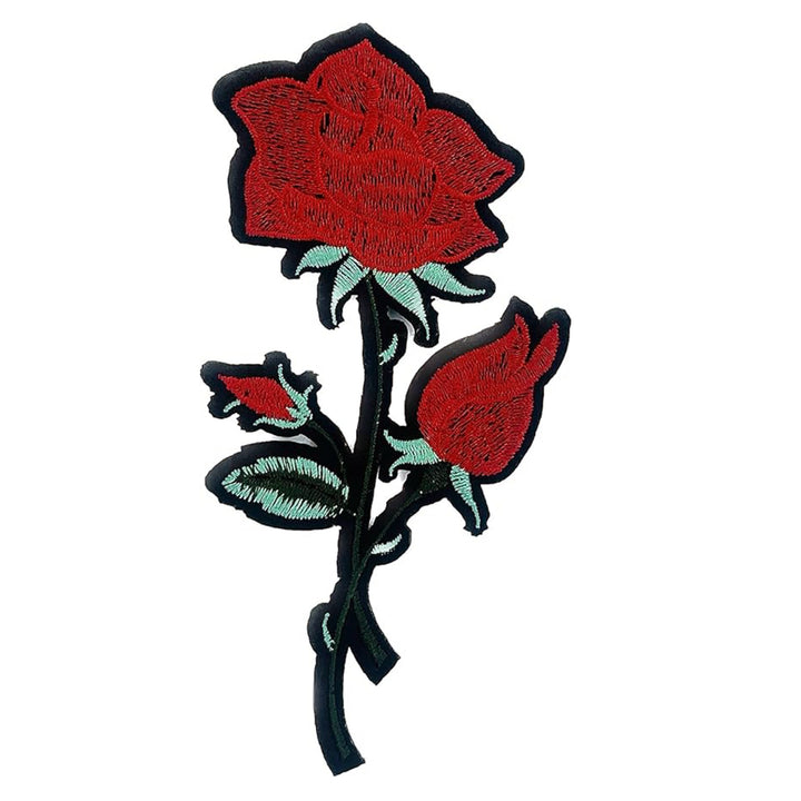 Ani Accessories Rose Embroidered Patch for Kurti