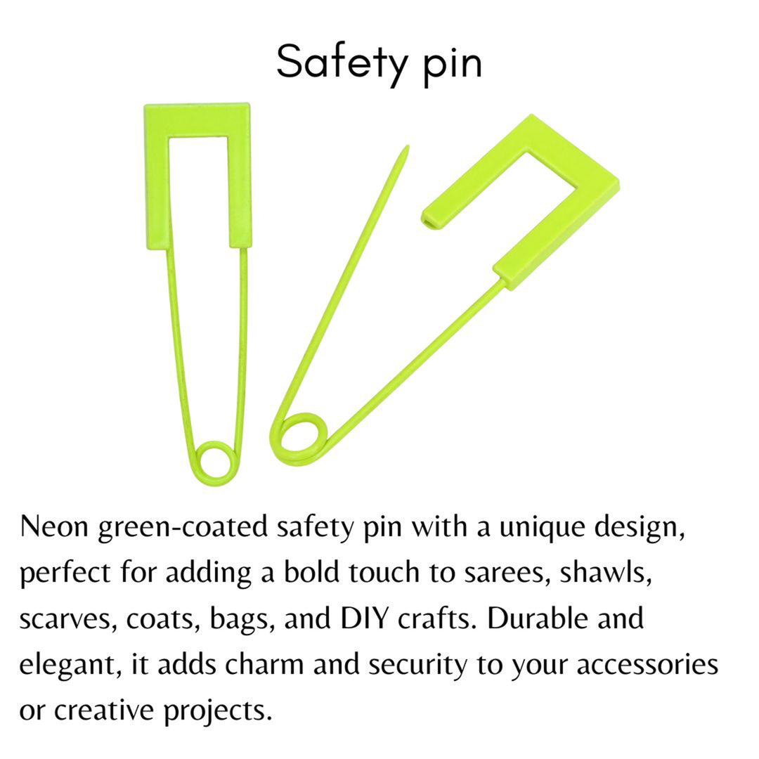 Everyday Essential Neon Green Fancy Pin