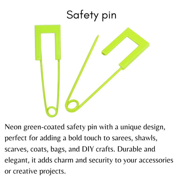 Everyday Essential Neon Green Fancy Pin