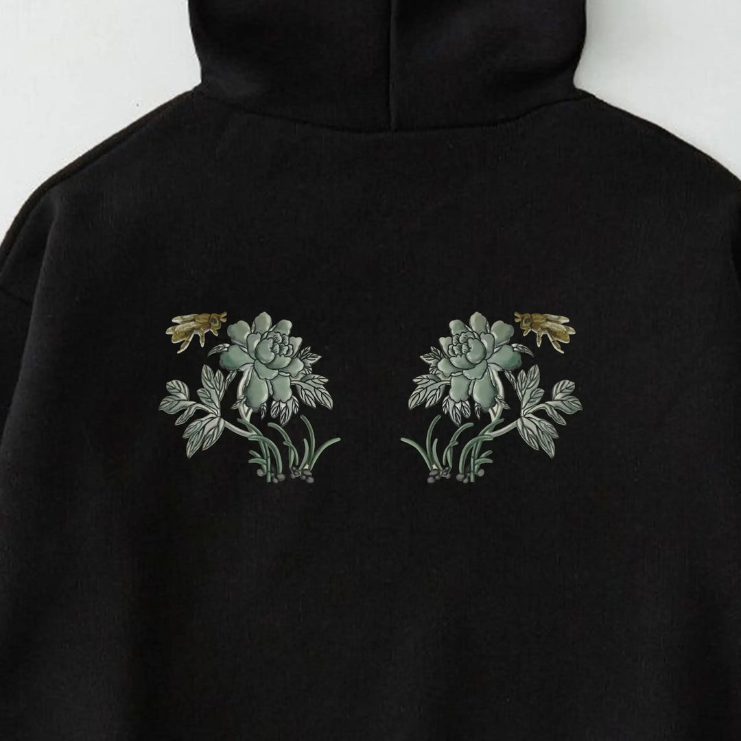 Bee On Blossom Pvc Patch