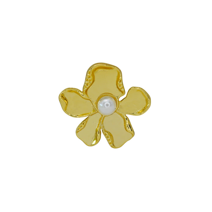 Floral Pearl Buttons