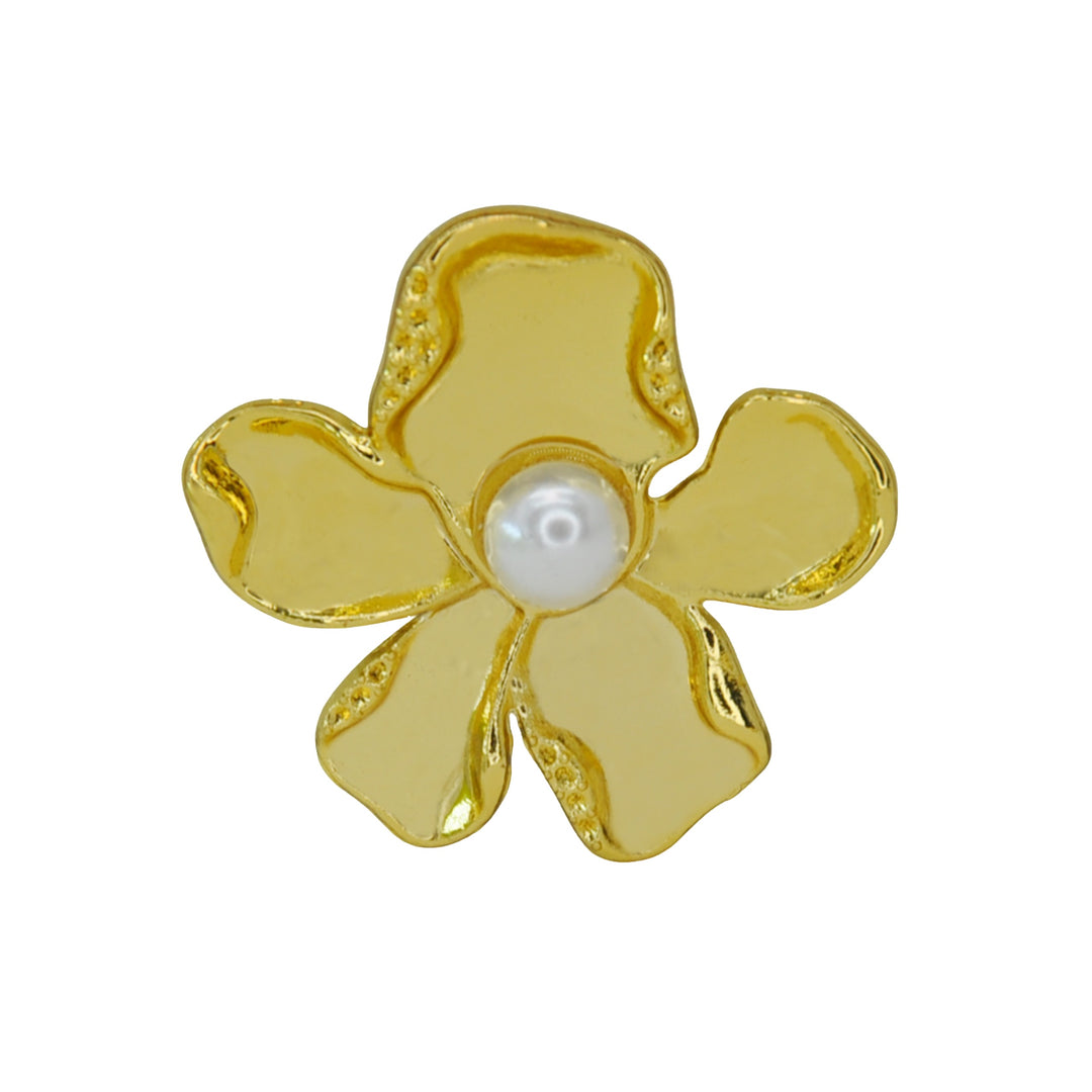 Floral Pearl Buttons