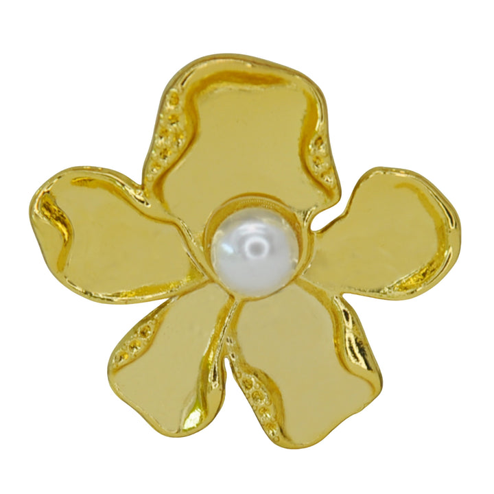 Floral Pearl Buttons