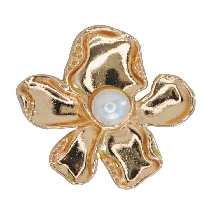 Floral Pearl Buttons