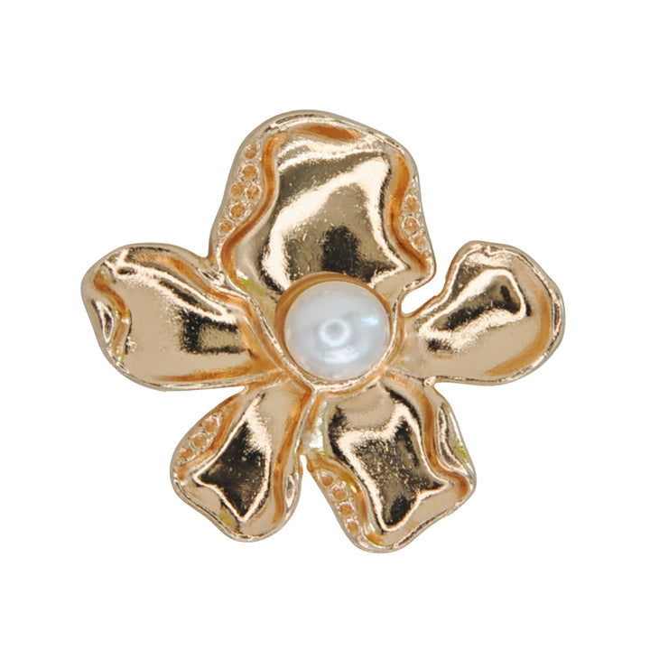 Floral Pearl Buttons
