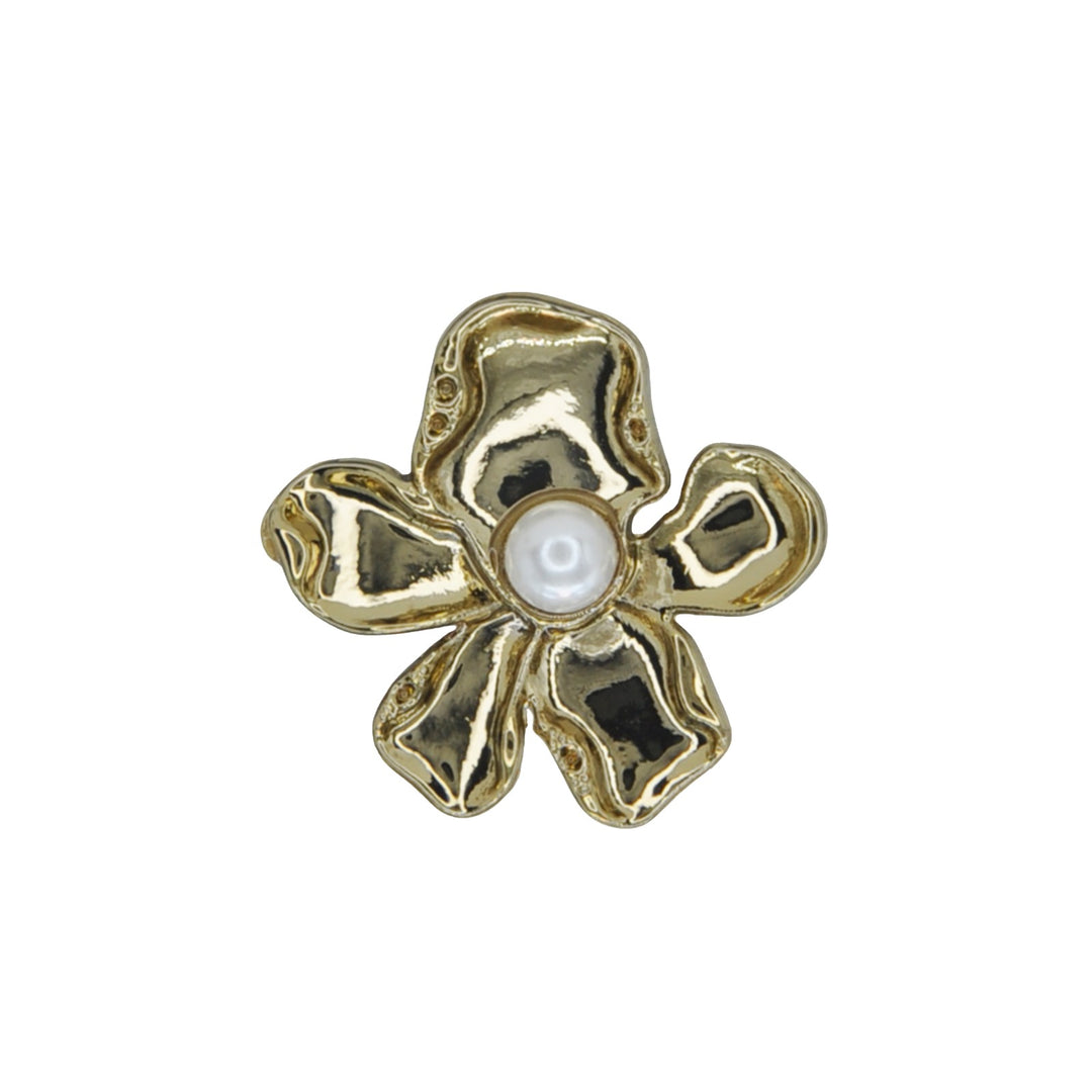 Floral Pearl Buttons