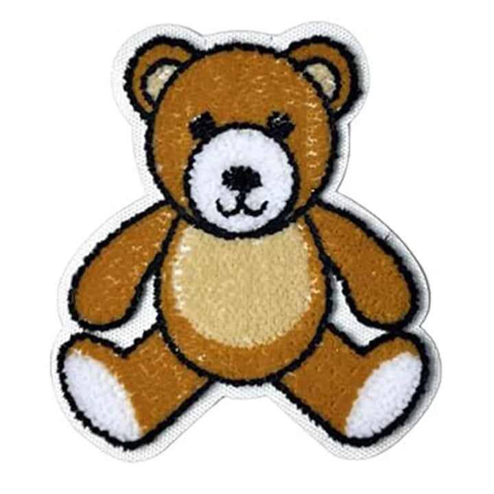 2 Patch of Teddy Bear and Lion