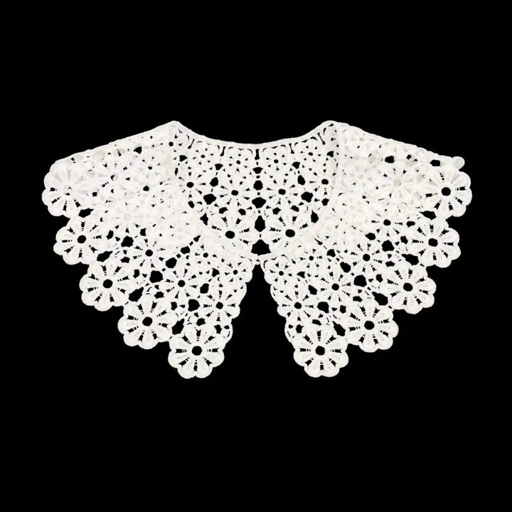 Flowing Floral Lace Neck Collar Big & Small | Small for Kids