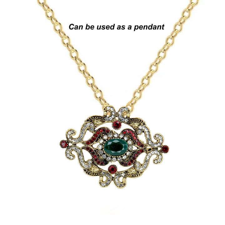 Baroque Revival Brooch Pin