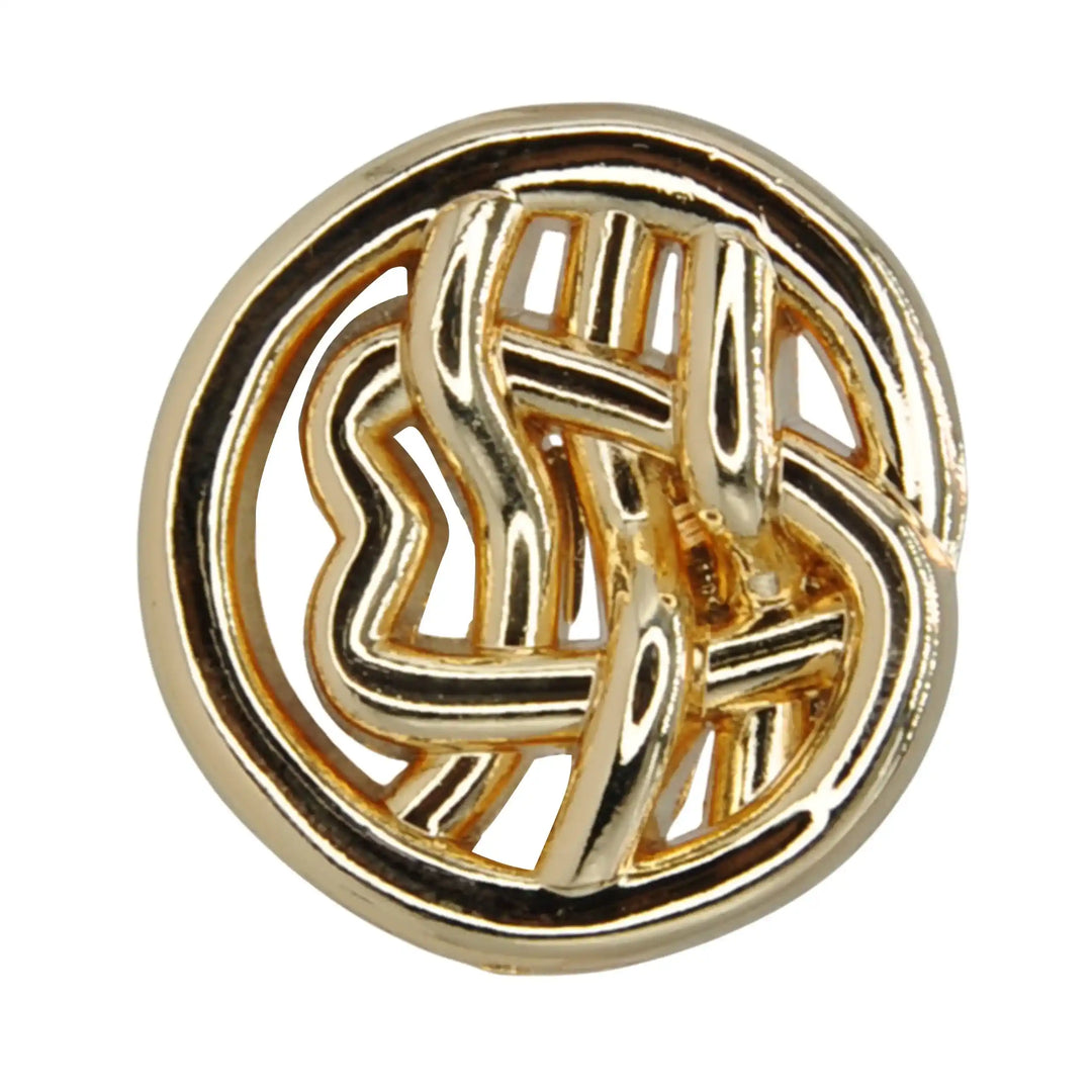 Nautical Rope Monogram Button | 18mm(28L), 20mm(32L) & 23mm(36L)