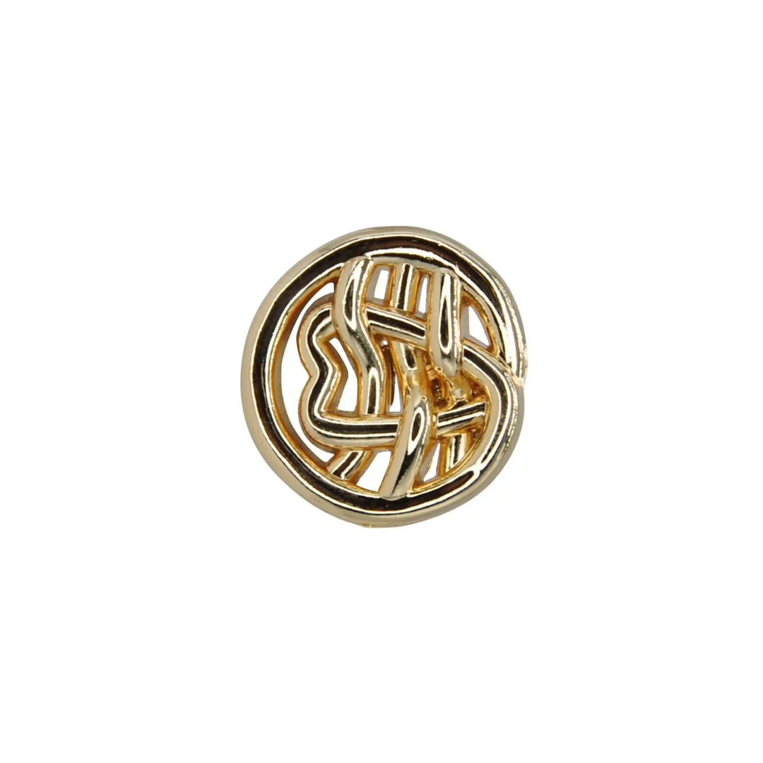 Nautical Rope Monogram Button | 18mm(28L), 20mm(32L) & 23mm(36L)