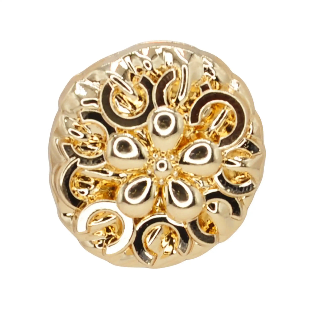 Victorian Scrollwork Button | 15mm(24L), 18mm(28L) & 23mm(36L)