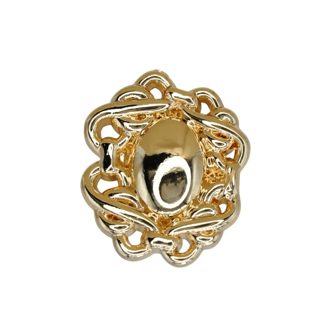Baroque Scrollwork Button | 20mm(32L),25mm(40L) & 30mm(48L)