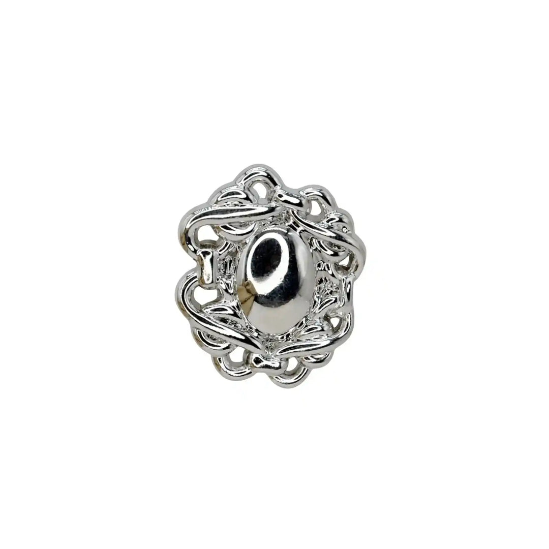 Baroque Scrollwork Button | 20mm(32L),25mm(40L) & 30mm(48L)