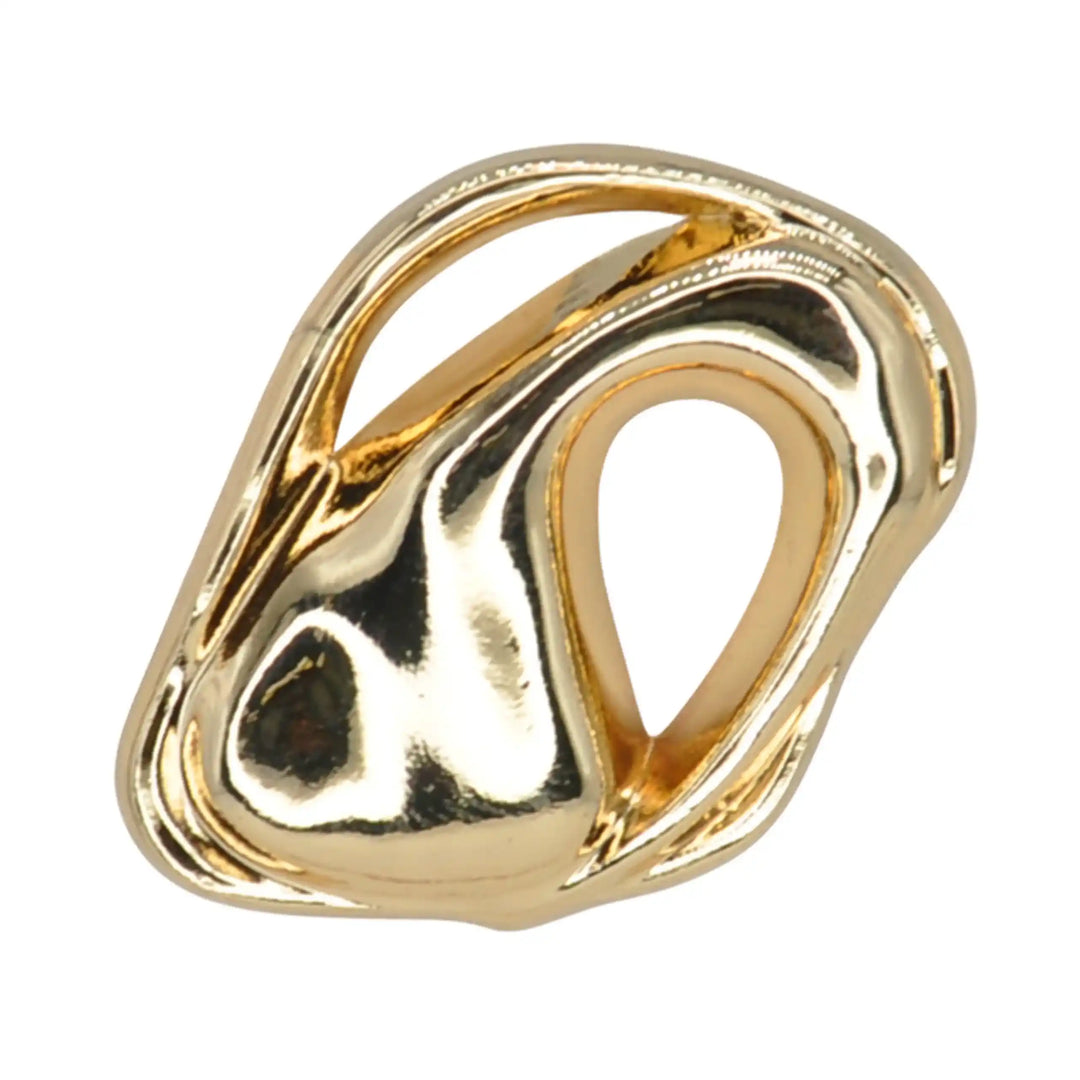 Melted Design Metal Button | 18mm(28L), 23mm(36L) & 28mm(44L)