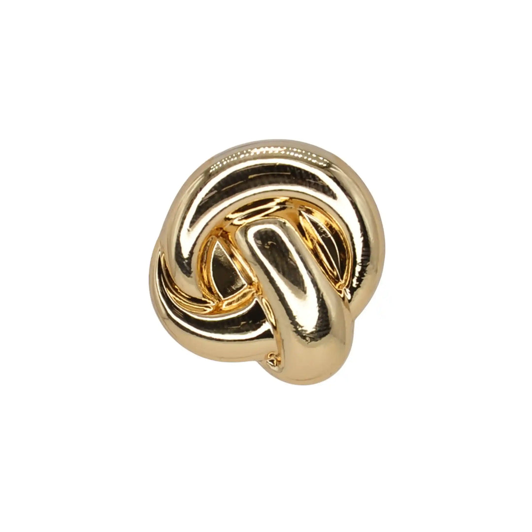 Knotted Design Metal Buttons | 15mm(24L), 18mm(28L) & 32mm(36L)