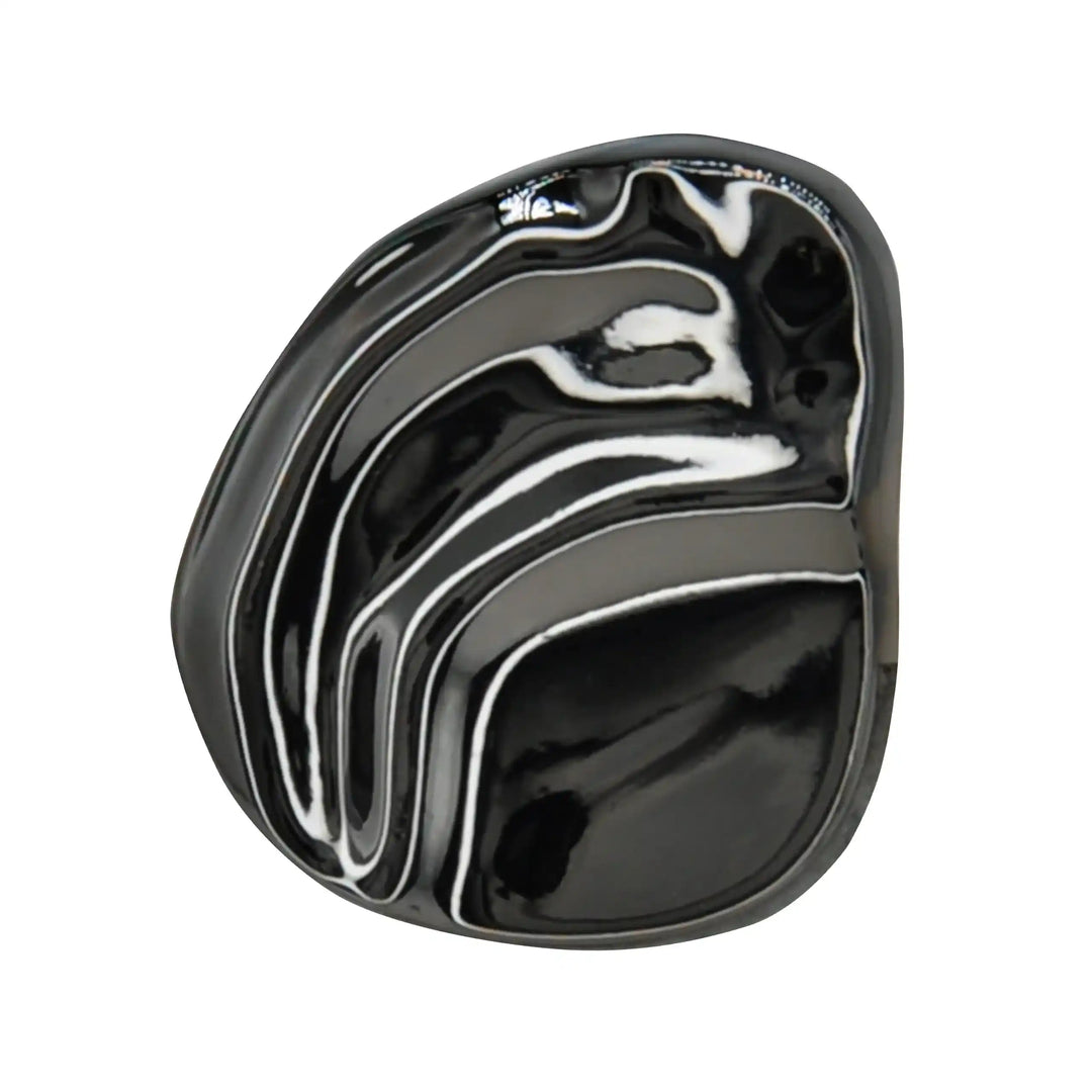 Organic Shape Hammered Button | 15mm(24L), 18mm(28L) & 23mm(36L)