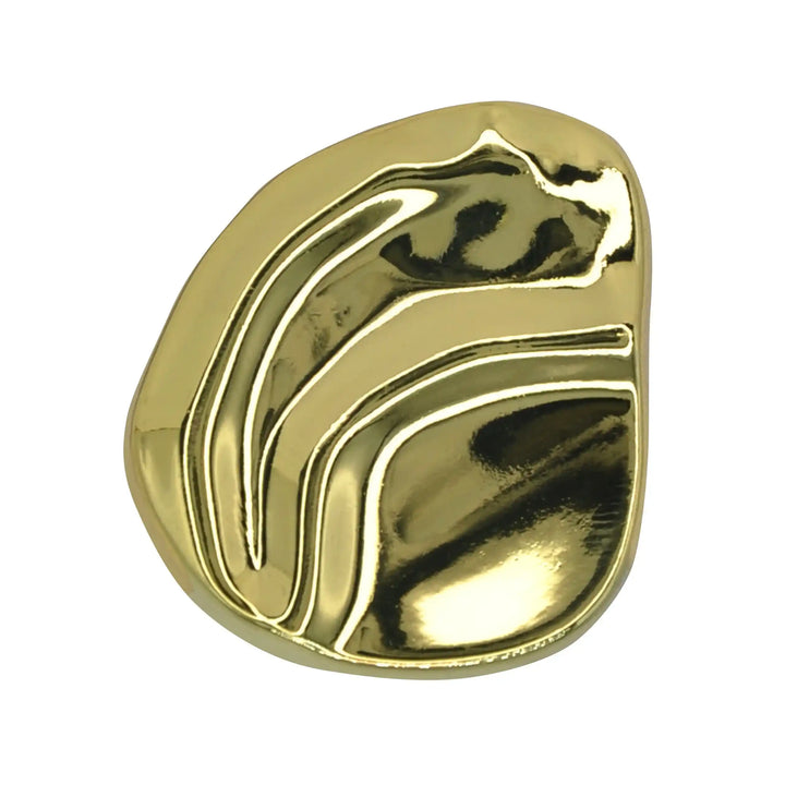 Organic Shape Hammered Button | 15mm(24L), 18mm(28L) & 23mm(36L)