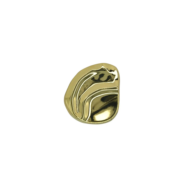 Organic Shape Hammered Button | 15mm(24L), 18mm(28L) & 23mm(36L)