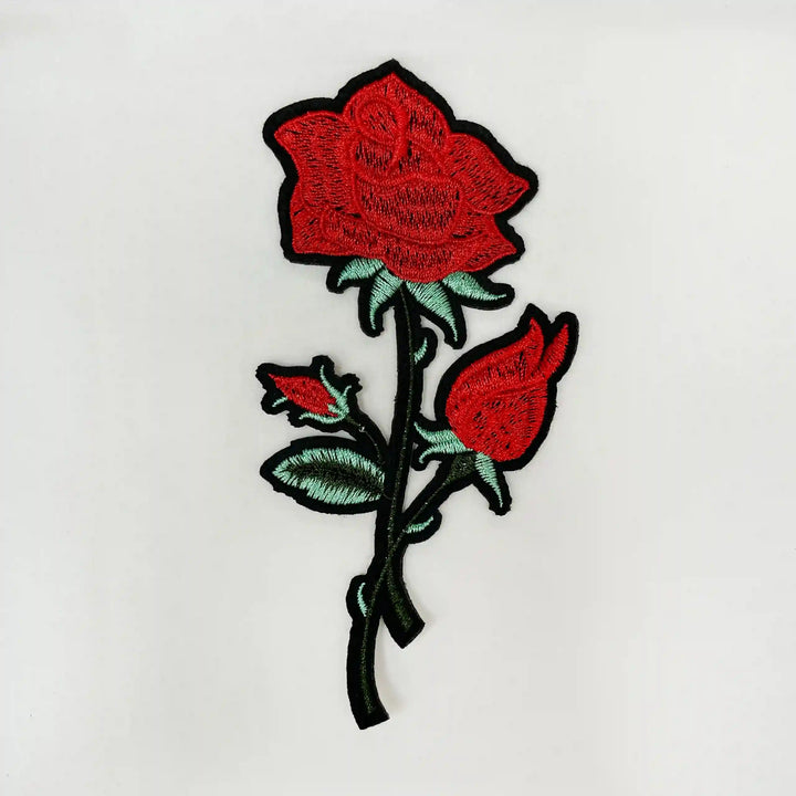 Ani Accessories Rose Embroidered Patch for Kurti