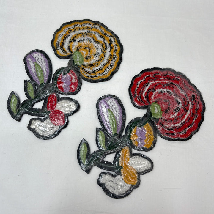 Unique Blossom Design Sew Patch