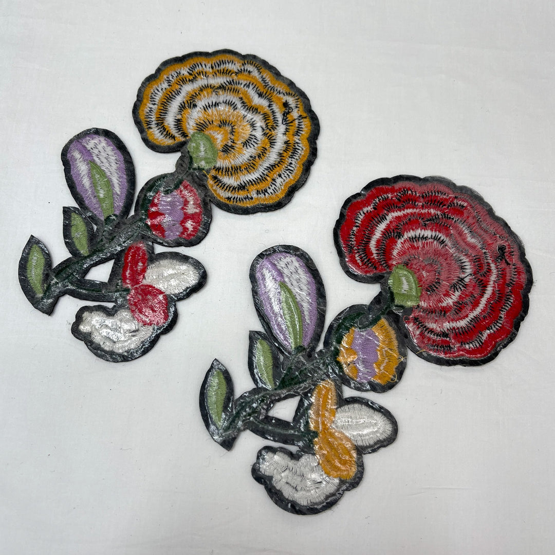 Unique Blossom Design Sew Patch
