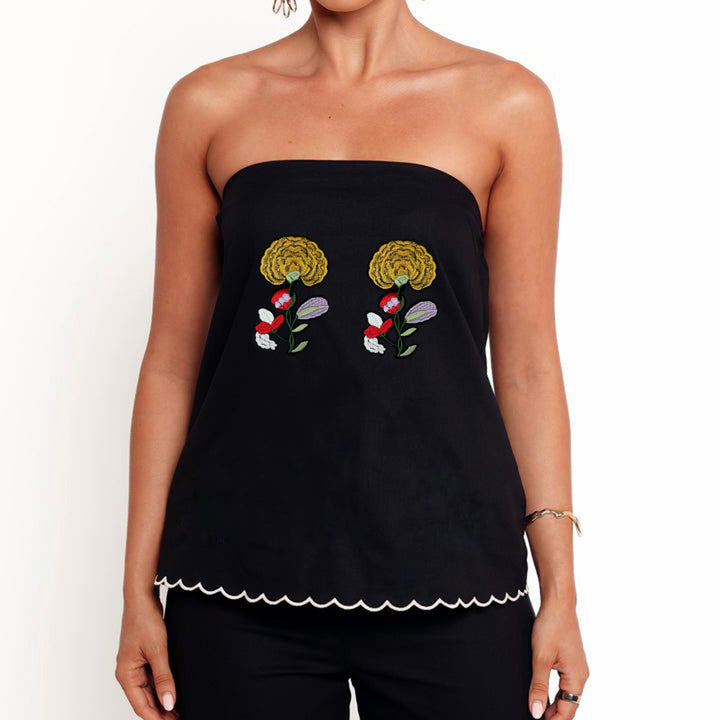 Unique Blossom Design Sew Patch