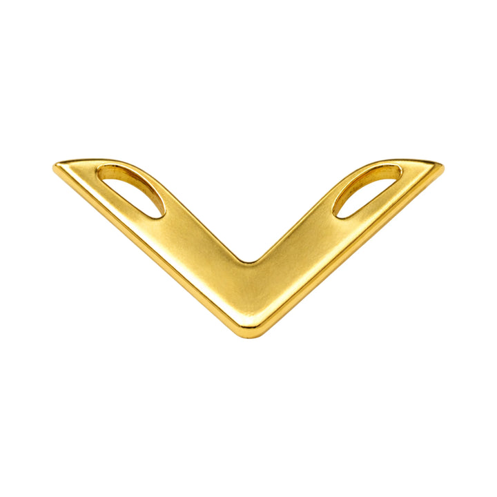 V-Shaped Open Design Collar Tip