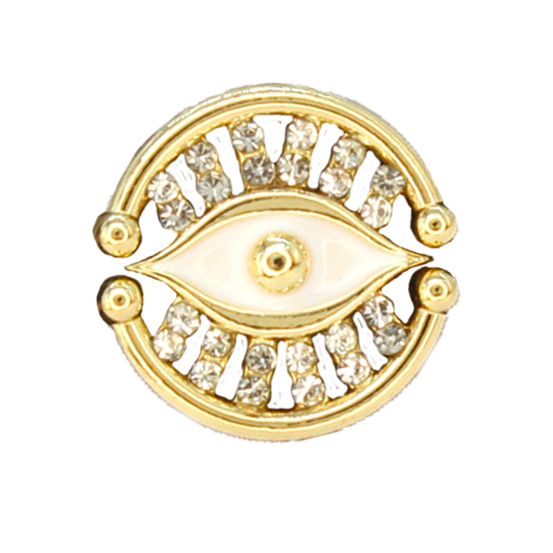 Blessing Evil Eye Design Button