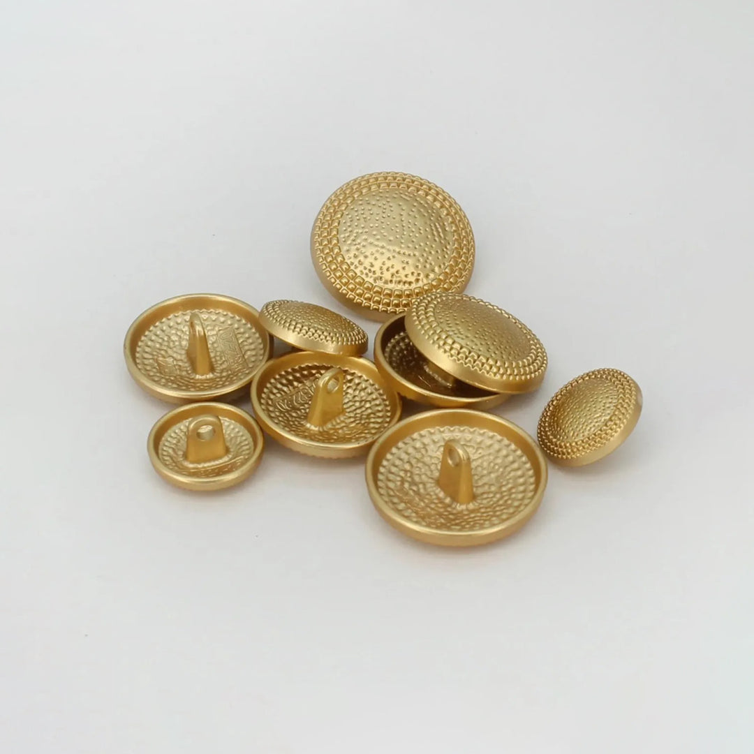 Stylish Textured Dome Buttons | 15mm(24L), 20mm(32L) & 23mm(36L)