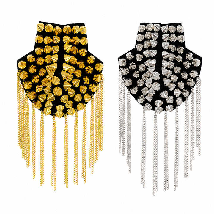Spikes Shoulder Epaulets