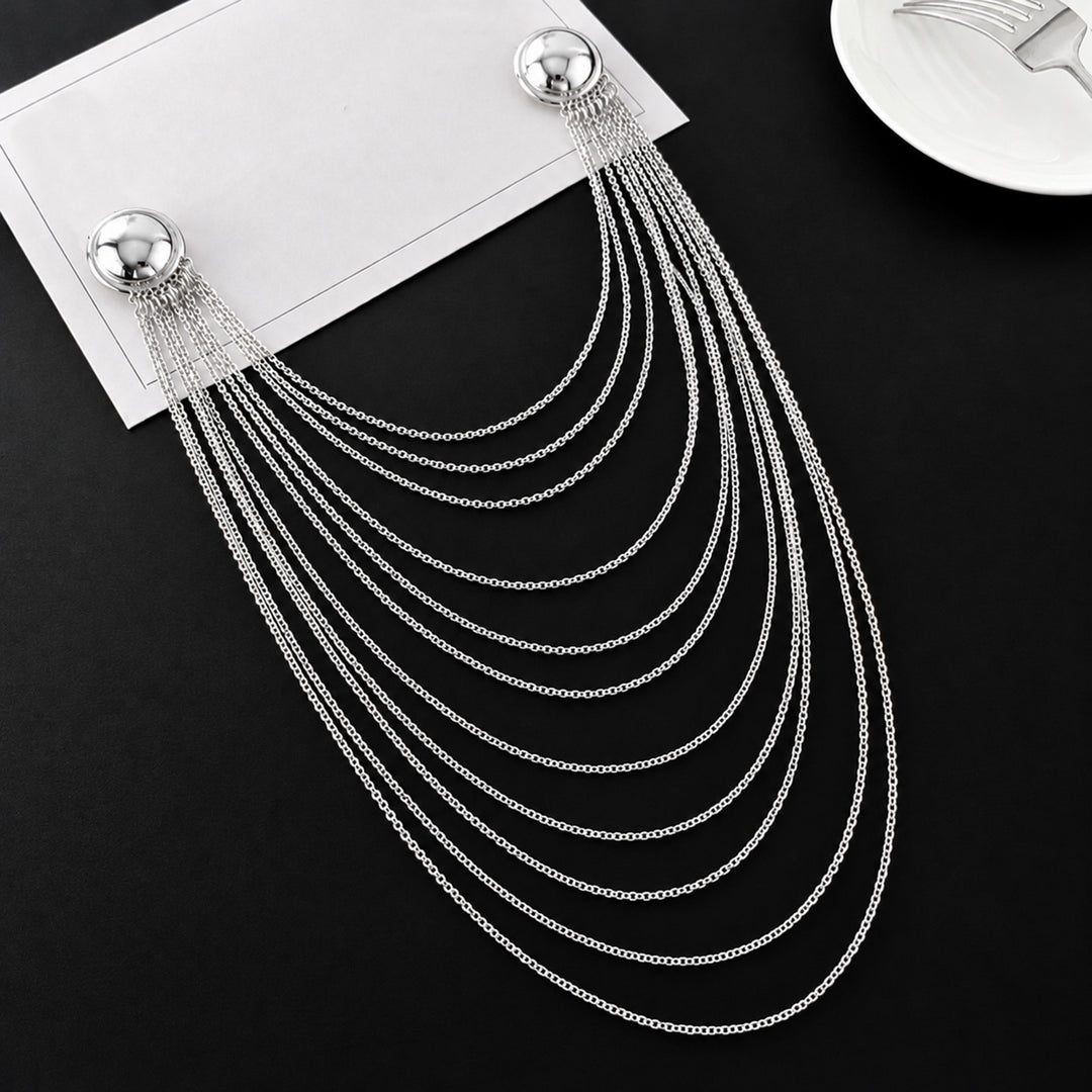 Chain Brooch for High end Fashion – Pin Tassel Brooch