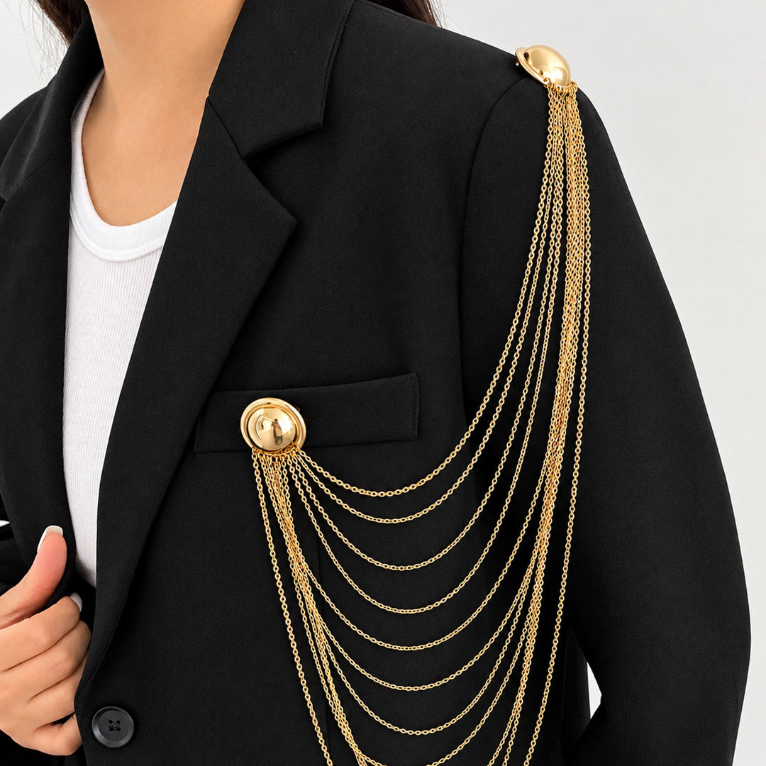 Chain Brooch for High end Fashion – Pin Tassel Brooch