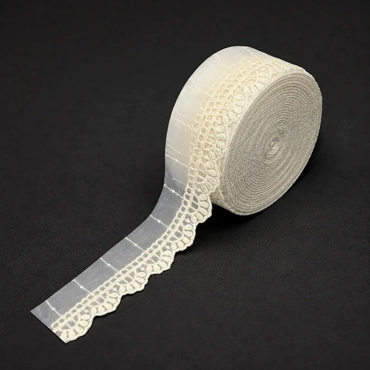Delicate Scallop Organza Lace | 2 Meters | CE-1