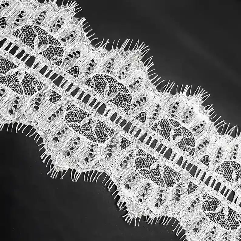 Buy Lace Fabric Premium Soft & Elegant Lace | Ani Accessories for crafting and sewing projects