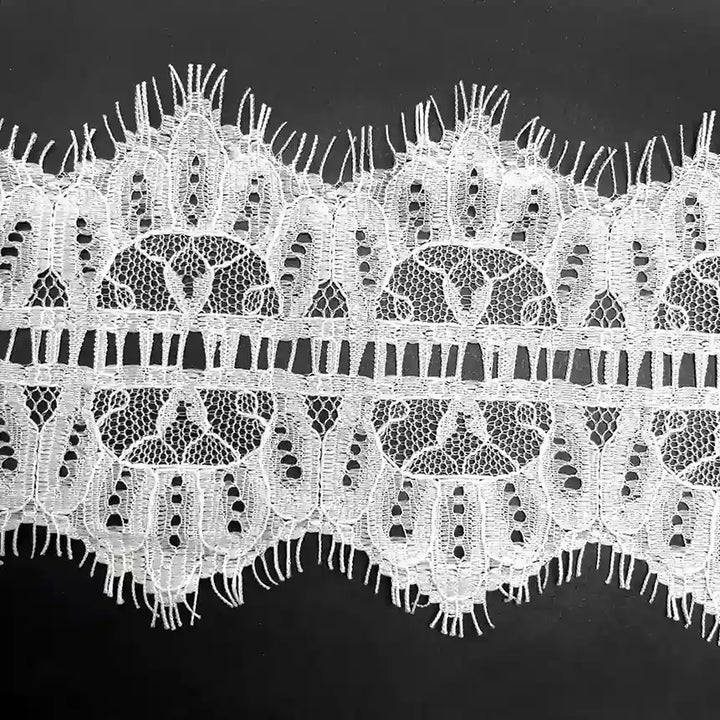 Buy Lace Fabric Premium Soft & Elegant Lace from Ani Accessories with intricate floral design