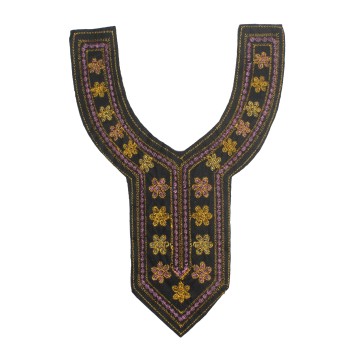 Bohemian Style Embroidery Neckline