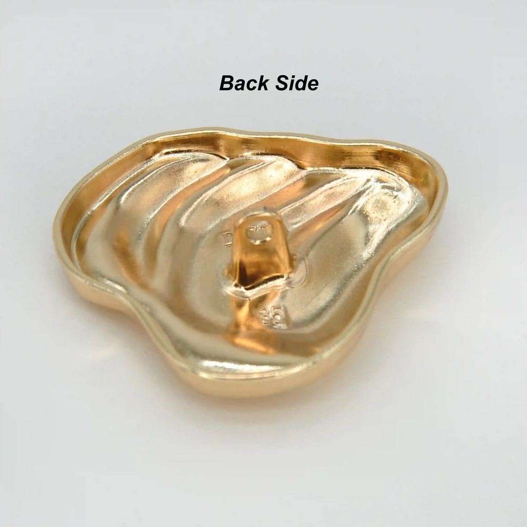 Abstract Irregular Designer Metal Button | 18mm(28L), 25mm(40L) & 35mm(40L)